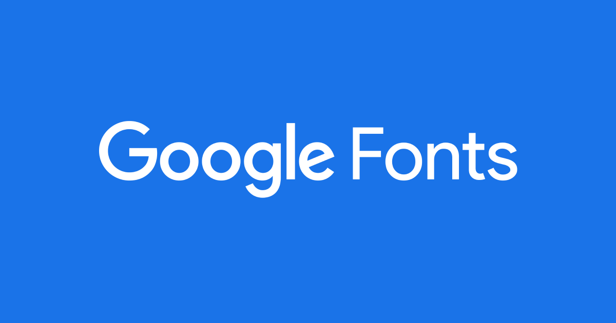Google font